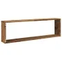 Würfel-Wandregale, 2 Stück, verwittertes Holz, 100x15x30 cm. von , Regale und Regale - Ref: Foro24-856582, Preis: 36,94 €, Ra...