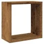 Estantes cubo de pared 4 uds madera envejecida 30x15x30 cm de , Estantes y estanterías - Ref: Foro24-856577, Precio: 43,14 €,...