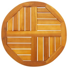 Solid acacia wood round table top Ø50x2 cm by , Table tops - Ref: Foro24-4004247, Price: 35,56 €, Discount: %