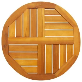 Tablero de mesa redondo madera maciza de acacia Ø50x2 cm de , Tableros para mesas - Ref: Foro24-4004247, Precio: 31,62 €, Des...