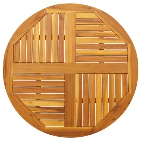 Tablero de mesa redondo madera maciza de acacia Ø90x2,2 cm de , Tableros para mesas - Ref: Foro24-4004251, Precio: 97,50 €, D...