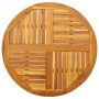 Solid acacia wood round table top Ø90x2.2 cm by , Table tops - Ref: Foro24-4004251, Price: 97,45 €, Discount: %