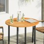 Massiver runder Esstisch aus Akazienholz Ø90x2,2 cm von , Tischplatten - Ref: Foro24-4004251, Preis: 91,37 €, Rabatt: %