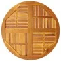 Tablero de mesa redondo madera maciza de acacia Ø90x2,2 cm de , Tableros para mesas - Ref: Foro24-4004251, Precio: 97,45 €, D...