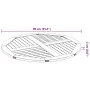 Tablero de mesa redondo madera maciza de acacia Ø90x2,2 cm de , Tableros para mesas - Ref: Foro24-4004251, Precio: 97,45 €, D...