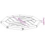 Solid acacia wood octagonal table top 40x40x2 cm by , Table tops - Ref: Foro24-4004258, Price: 24,18 €, Discount: %