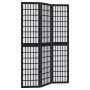 Biombo separador de 3 paneles madera maciza Paulownia negro von , Raumteiler - Ref: Foro24-358766, Preis: 90,81 €, Rabatt: %