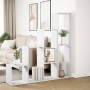 Librería divisora 4 niveles madera blanca 143,5x29x143,5 cm von , Bücherregale und Regale - Ref: Foro24-857994, Preis: 82,92 ...