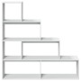 Librería divisora 4 niveles madera blanca 143,5x29x143,5 cm von , Bücherregale und Regale - Ref: Foro24-857994, Preis: 82,92 ...