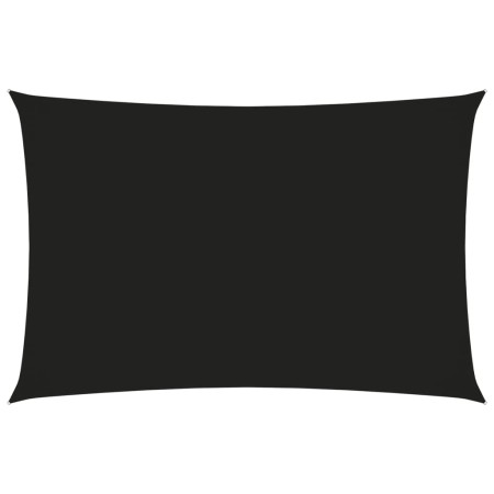 Rectangular black Oxford fabric sail shade 2x4 m by vidaXL, Umbrellas - Ref: Foro24-135752, Price: 30,61 €, Discount: %