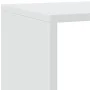 Librería divisora 4 niveles madera blanca 143,5x29x143,5 cm by , Bookcases and shelves - Ref: Foro24-857994, Price: 76,77 €, ...