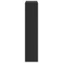 Librería divisora 4 niveles madera negra 131,5x29x131,5 cm by , Bookcases and shelves - Ref: Foro24-857968, Price: 100,44 €, ...