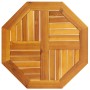 Tablero de mesa octogonal madera maciza de acacia 60x60x2 cm by , Table tops - Ref: Foro24-4004260, Price: 41,32 €, Discount: %