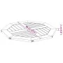 Tablero de mesa octogonal madera maciza de acacia 60x60x2 cm by , Table tops - Ref: Foro24-4004260, Price: 41,30 €, Discount: %