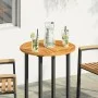 Tablero de mesa redondo madera maciza de acacia Ø60x2 cm by , Table tops - Ref: Foro24-4004248, Price: 43,92 €, Discount: %