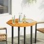 Tablero de mesa octogonal madera maciza de acacia 80x80x2,2 cm by , Table tops - Ref: Foro24-4004262, Price: 85,50 €, Discoun...