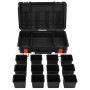 Maletín portátil de vuelo PP negro 56,5x34x16 cm de , Bolsas y fundas para cámaras - Ref: Foro24-4007258, Precio: 47,34 €