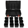 Schwarze PP-Flugtragetasche 56,5x34x16 cm von , Kamerataschen und -koffer - Ref: Foro24-4007258, Preis: 46,88 €, Rabatt: %