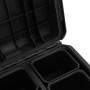 Maletín portátil de vuelo PP negro 56,5x34x16 cm de , Bolsas y fundas para cámaras - Ref: Foro24-4007258, Precio: 47,34 €