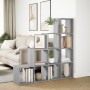 Vierstufiges Regal in Sonoma-Grau aus Holz, 131,5x29x131,5cm. von , Bücherregale und Regale - Ref: Foro24-857972, Preis: 89,3...