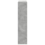 Divider bookcase 4 levels gray wood 131.5x29x131.5 cm by , Bookcases and shelves - Ref: Foro24-857970, Price: 91,57 €, Discou...