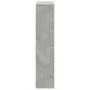 Divider bookcase 4 levels gray wood 131.5x29x131.5 cm by , Bookcases and shelves - Ref: Foro24-857970, Price: 90,17 €, Discou...