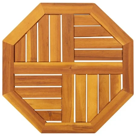 Solid acacia wood octagonal table top 50x50x2 cm by , Table tops - Ref: Foro24-4004259, Price: 29,23 €, Discount: %