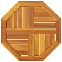 Solid acacia wood octagonal table top 50x50x2 cm by , Table tops - Ref: Foro24-4004259, Price: 29,23 €, Discount: %