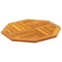 Solid acacia wood octagonal table top 50x50x2 cm by , Table tops - Ref: Foro24-4004259, Price: 29,23 €, Discount: %
