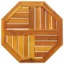 Solid acacia wood octagonal table top 50x50x2 cm by , Table tops - Ref: Foro24-4004259, Price: 29,23 €, Discount: %