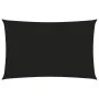 Rectangular sail awning black Oxford fabric 2x5 m by vidaXL, Umbrellas - Ref: Foro24-135754, Price: 39,13 €, Discount: %