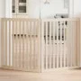 Puerta para perros plegable 2 paneles madera de álamo 160 cm by , Dog kennels and fences - Ref: Foro24-352242, Price: 55,35 €...