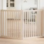 Puerta para perros plegable 2 paneles madera de álamo 160 cm von , Hundehütten und Zäune - Ref: Foro24-352242, Preis: 57,63 €...