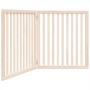 Puerta para perros plegable 2 paneles madera de álamo 160 cm von , Hundehütten und Zäune - Ref: Foro24-352242, Preis: 57,63 €...