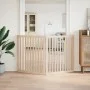Puerta para perros plegable 2 paneles madera de álamo 160 cm by , Dog kennels and fences - Ref: Foro24-352242, Price: 55,35 €...