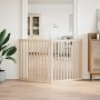 Puerta para perros plegable 2 paneles madera de álamo 160 cm von , Hundehütten und Zäune - Ref: Foro24-352242, Preis: 57,63 €...