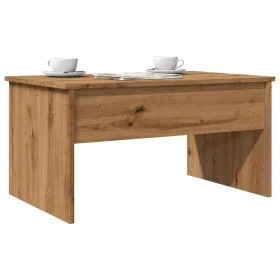 Mesa de centro madera ingeniería roble artisan 80x50,5x41,5 cm by , Coffee table - Ref: Foro24-856931, Price: 82,10 €, Discou...