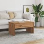 Mesa de centro madera ingeniería roble artisan 80x50,5x41,5 cm von , Couchtisch - Ref: Foro24-856931, Preis: 84,01 €, Rabatt: %