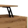 Mesa de centro madera ingeniería roble artisan 80x50,5x41,5 cm by , Coffee table - Ref: Foro24-856931, Price: 82,10 €, Discou...