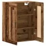Aparador de madera de ingeniería envejecida 69,5x34x90 cm by , Sideboards - Ref: Foro24-857308, Price: 79,64 €, Discount: %