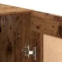 Aparador de madera de ingeniería envejecida 69,5x34x90 cm by , Sideboards - Ref: Foro24-857308, Price: 79,64 €, Discount: %