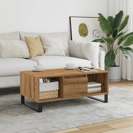 Mesa de centro madera de ingeniería roble artisan 90x50x36,5 cm von , Couchtisch - Ref: Foro24-857341, Preis: 103,37 €, Rabat...