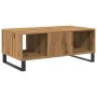 Mesa de centro madera de ingeniería roble artisan 90x50x36,5 cm by , Coffee table - Ref: Foro24-857341, Price: 102,20 €, Disc...