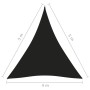 Triangular black Oxford fabric shade sail 4x5x5 m by vidaXL, Umbrellas - Ref: Foro24-135784, Price: 40,43 €, Discount: %