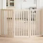 Puerta para perros plegable 3 paneles madera de álamo 150 cm von , Hundehütten und Zäune - Ref: Foro24-352238, Preis: 67,80 €...