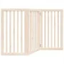 Puerta para perros plegable 3 paneles madera de álamo 150 cm von , Hundehütten und Zäune - Ref: Foro24-352238, Preis: 67,80 €...