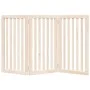 Puerta para perros plegable 3 paneles madera de álamo 150 cm von , Hundehütten und Zäune - Ref: Foro24-352238, Preis: 67,80 €...