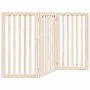 Puerta para perros plegable 3 paneles madera de álamo 150 cm von , Hundehütten und Zäune - Ref: Foro24-352238, Preis: 67,80 €...