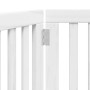 Puerta para perros plegable 3 paneles madera álamo blanca 150cm von , Hundehütten und Zäune - Ref: Foro24-352246, Preis: 72,6...