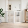 Puerta para perros plegable 2 paneles madera álamo blanca 160cm von , Hundehütten und Zäune - Ref: Foro24-352250, Preis: 60,0...